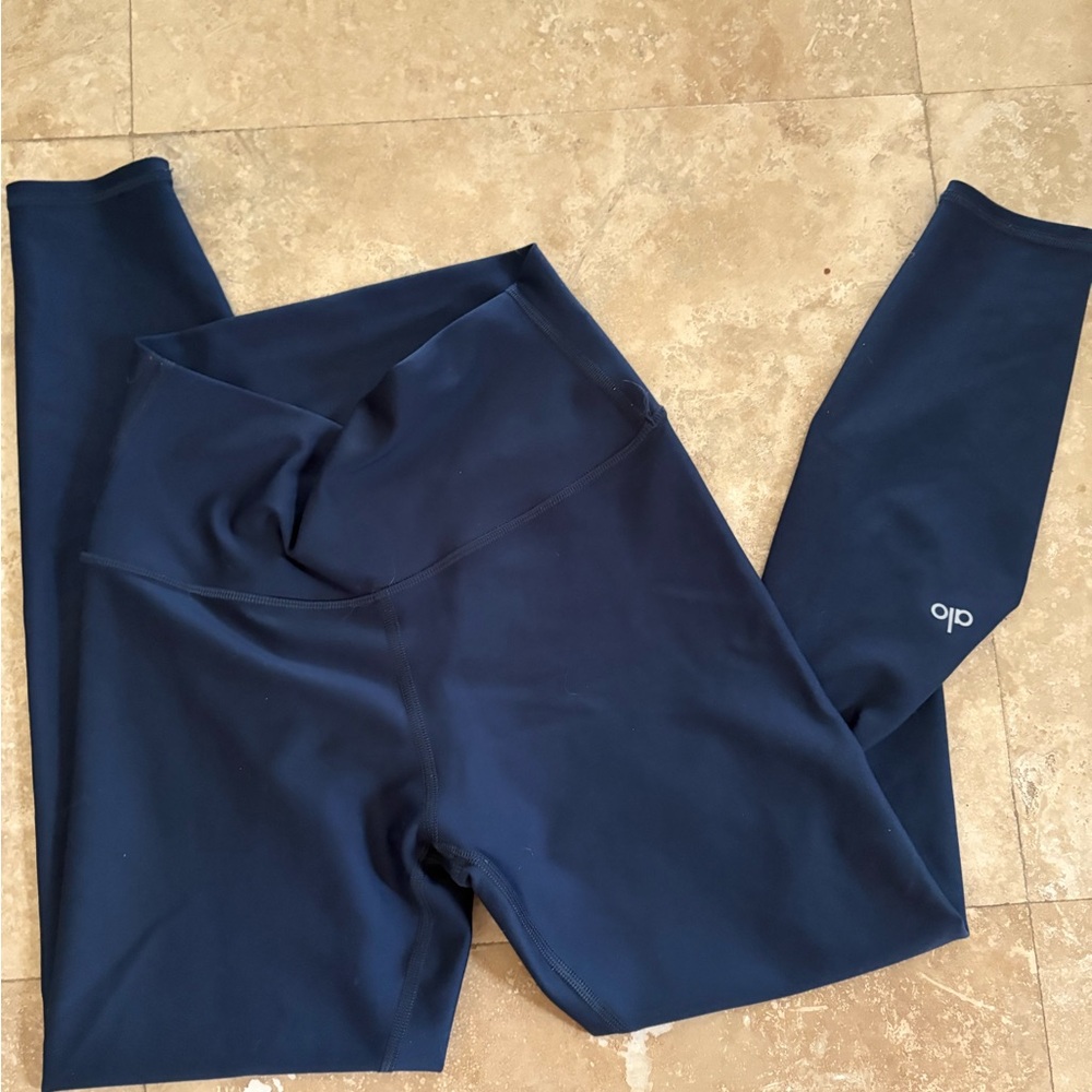 ALO Yoga airlift Navy High-Rise Performance Leggings